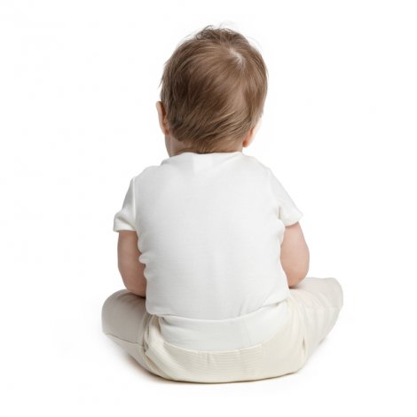 Белый комплект: боди, кофточка, ползунки для мальчика PlayToday Baby 577804, вид 8
