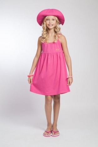 Розовая шляпа для девочки S'COOL 144077, вид 2