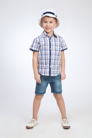 Синие шорты для мальчика PlayToday 241049, вид 6