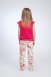 Разноцветные брюки для девочки PlayToday 242013, вид 4 превью