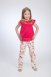Разноцветные брюки для девочки PlayToday 242013, вид 3 превью