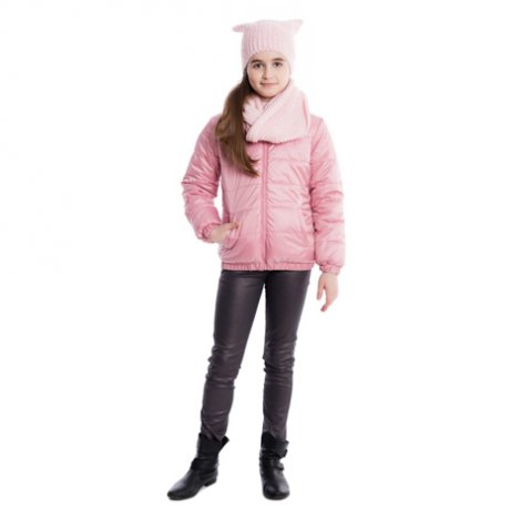 Розовая шапка для девочки S'COOL 364138, вид 3