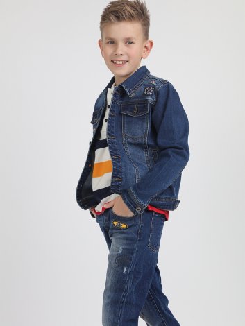 Красная футболка с длинным рукавом для мальчика S'COOL 193062/4701, вид 5