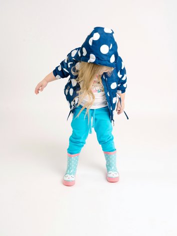 Светло-розовые сапоги водонепроницаемые для девочки PlayToday Baby 198205, вид 8