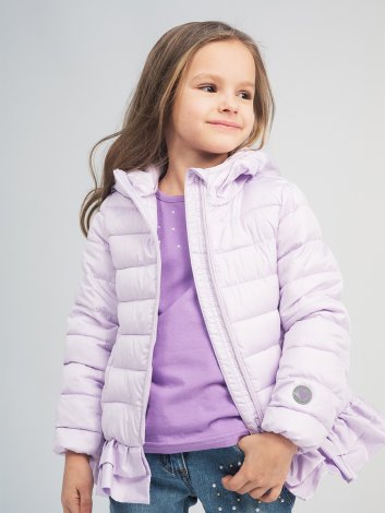 Фиолетовая футболка для девочки PlayToday 192034, вид 8