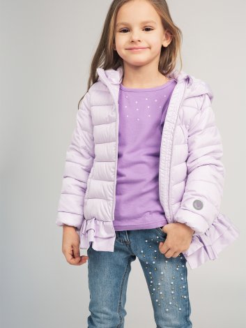 Фиолетовая футболка для девочки PlayToday 192034, вид 9