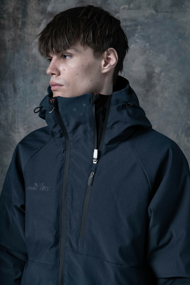 Черная куртка из мембранной ткани для мальчика YOOT (Ю6006-21) купить в  интернет-магазине Одевайка.ру