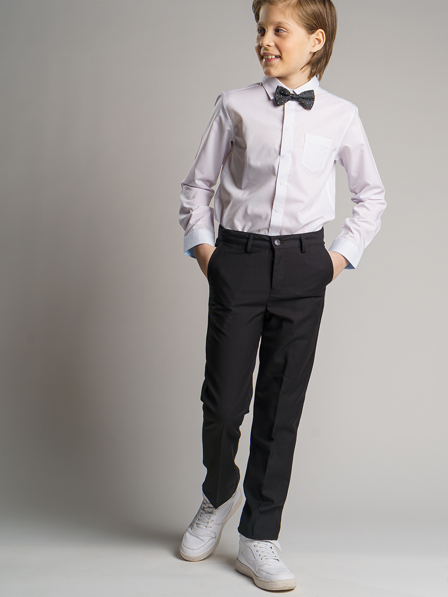 Черные брюки для мальчика SCOOL (393431) купить в интернет-магазинеОдевайка.ру