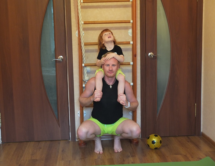 Спорт для двоих: 12 упражнений для отцов и детей - 9