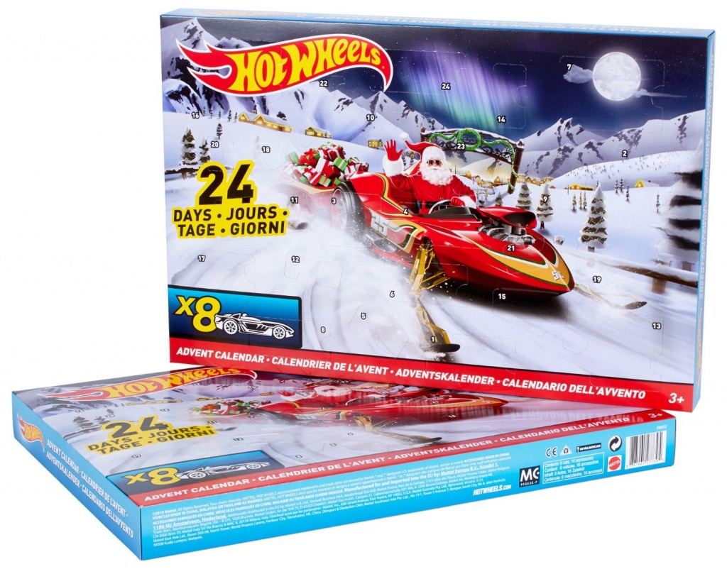 Hot Wheels Новогодний Календарь