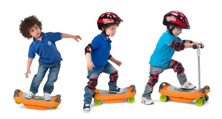 Балансборд – альтернатива скейту для дошкольников - 3